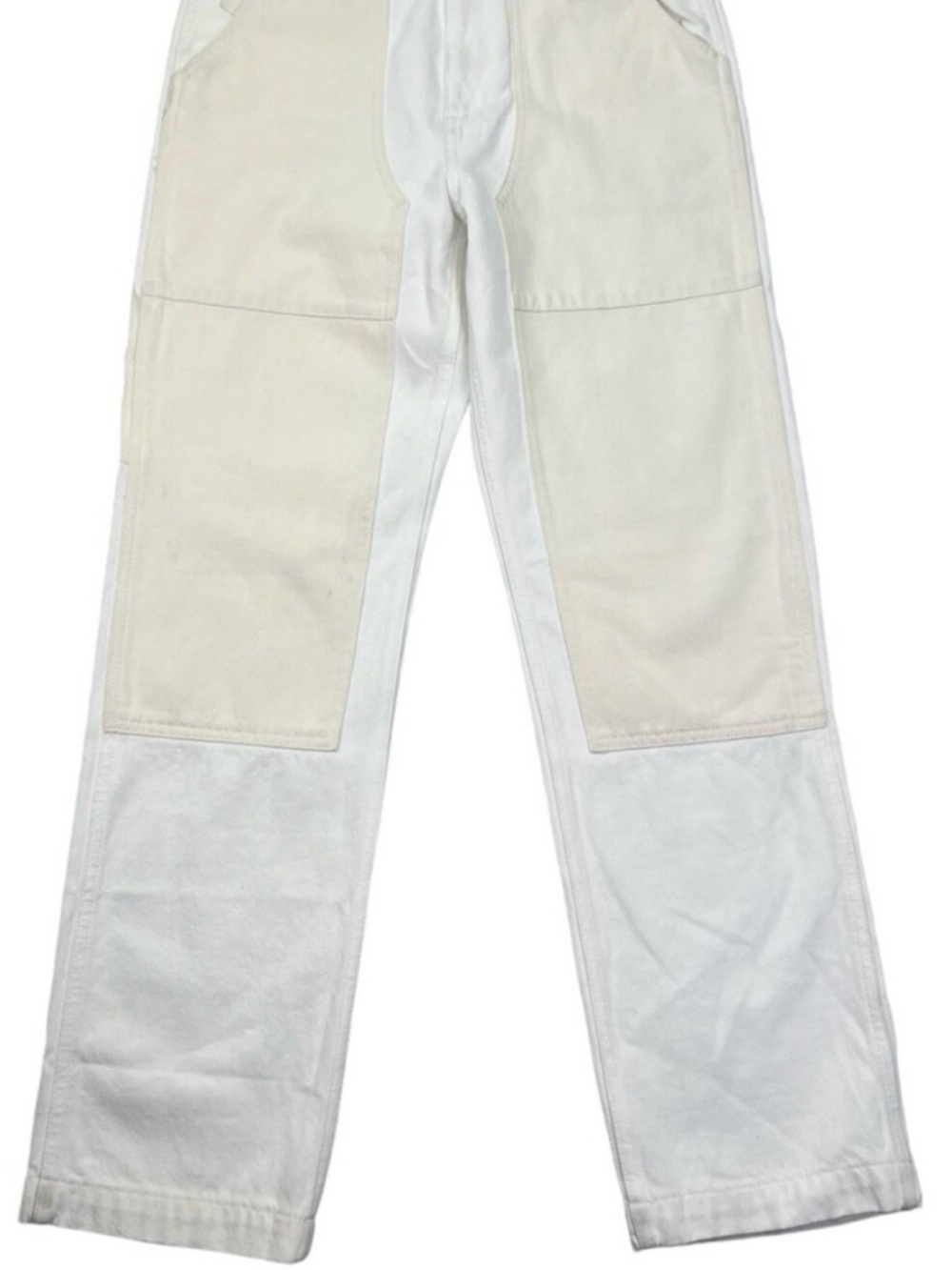 Madewell Women’s The Perfect Vintage Straight Jean Double Knee Two Tone 30 Waist